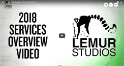 Desktop Screenshot of lemurstudios.com